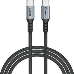 Дата кабель Verbatim USB-C to USB-C 1.2m 60W black Фото