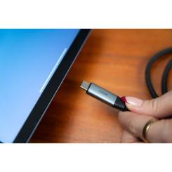 Дата кабель Verbatim USB-C to USB-C 1.2m 60W black Фото 5