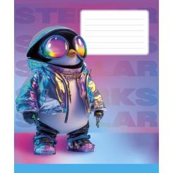 Тетрадь Школярик 12 аркушів клітинка Фото 2