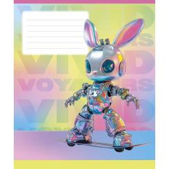 Тетрадь Школярик 12 аркушів клітинка Фото 4