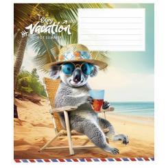 Тетрадь Школярик Cool vacation 12 листов линия Фото 2