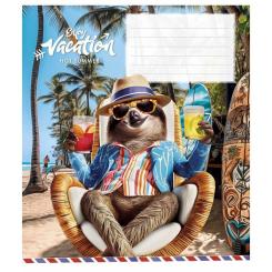 Тетрадь Школярик Cool vacation 12 листов линия Фото 3