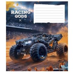 Тетрадь Школярик Zooland 18 листов клетка Фото 1