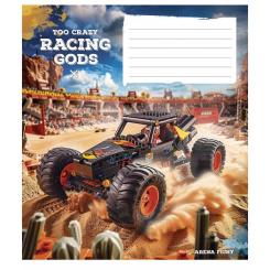 Тетрадь Школярик Zooland 18 листов клетка Фото 3