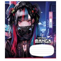 Тетрадь Школярик Manga style 18 листов клетка Фото