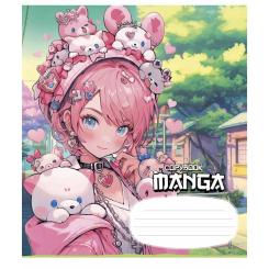 Тетрадь Школярик Manga style 18 листов клетка Фото 2