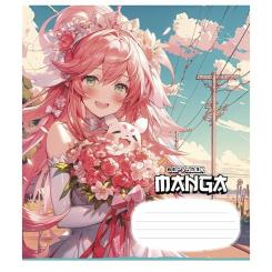 Тетрадь Школярик Manga style 18 листов клетка Фото 3