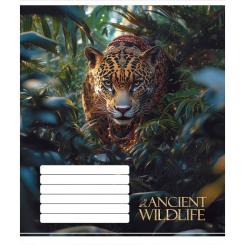 Тетрадь Школярик Ancient wildlife 24 аркуша клітинка Фото 4