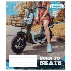 Тетрадь Школярик Enjoy the ride 48 листов линия Фото 2