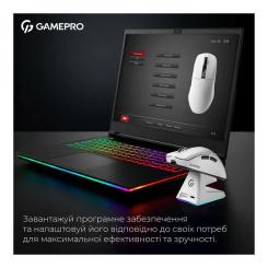 Мышка GamePro Asgard Thor Wireless/Bluetooth/USB White Фото 8