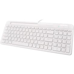 Клавиатура Maxxter KB-01W-UA USB White Фото 1