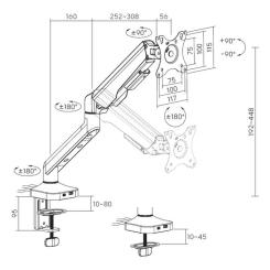 Кронштейн OfficePro MA451B Фото 1
