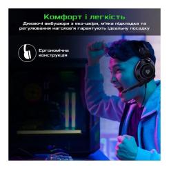 Наушники Vertux Bogota 7.1 USB Black Фото 3