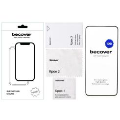 Стекло защитное BeCover ZTE Blade A75 4G 10D Black Фото 1