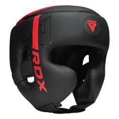 Боксерский шлем RDX F6 Kara Matte Red L Фото 1