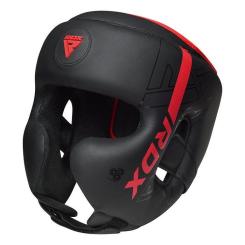 Боксерский шлем RDX F6 Kara Matte Red L Фото 3