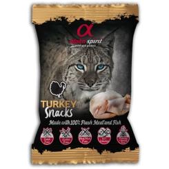 Лакомство для котов Alpha Spirit Turkey Snacks 50 г Фото