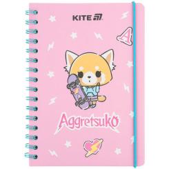 Блокнот Kite на спирали A5 Aggretsuko , 80 листов, клетка Фото