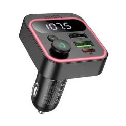 FM модулятор HOCO E85, Black, Box Фото