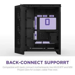 Корпус для ПК NZXT H9 Flow RGB Dual-Chamber All Black Фото 7