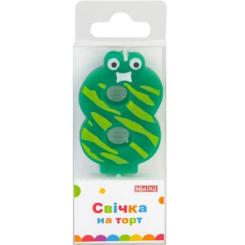 Свеча Maxi "8" 4,5 см, на торт Фото