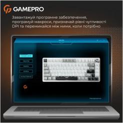 Клавиатура GamePro Genesis Silverlight MK126 USB UA Grey Фото 4
