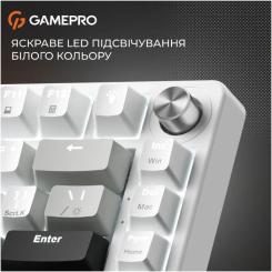 Клавиатура GamePro Genesis Silverlight MK126 USB UA Grey Фото 6