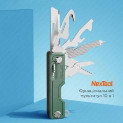 Мультитул NexTool Multi Functional Knife зелений Фото 5