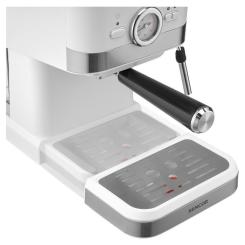 Рожковая кофеварка эспрессо Sencor SES 1720WH Фото 5