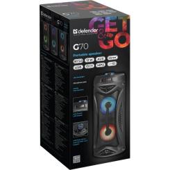 Акустическая система Defender G70 Black Фото 6