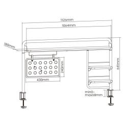 Органайзер для стола OfficePro полка-органайзер DS253B Фото 2