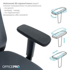 Офисное кресло OfficePro Balance OC550-B-DG-DG Фото 6