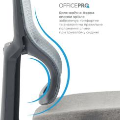 Офисное кресло OfficePro Elegant OC600-B-DG-DG Фото 3