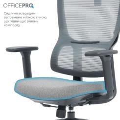 Офисное кресло OfficePro Elegant OC600-B-DG-DG Фото 8