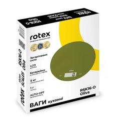 Весы кухонные Rotex RSK16-O Oliva Фото 4