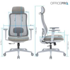 Офисное кресло OfficePro Wave OC599-G-G-G Фото 10