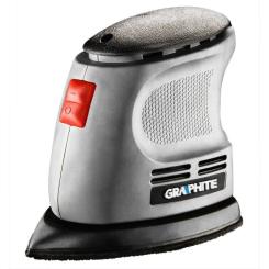Шлифовальная машина Graphite вибрационная Delta 105W, 140х140х97, 24000цв/мин Фото