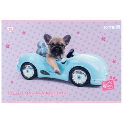 Альбом для рисования Kite Studio Pets, 12 аркушів Фото 4