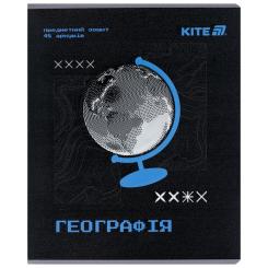 Тетрадь Kite предметний Techno 48 аркуші, клітинка, географія Фото