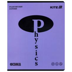 Тетрадь Kite предметний Bright 48 аркуші, клітинка, фізика Фото
