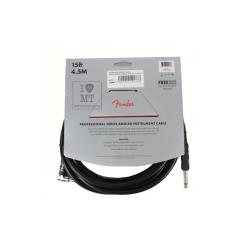 Инструментальный кабель Fender Cable Professional Series 15' Angled Black Фото 2