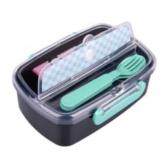 Ланч-бокс детский Yes Demon Slayer 750 мл, з приладдям Фото 2