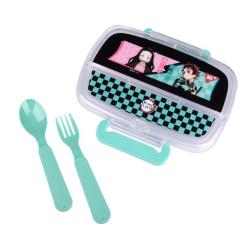 Ланч-бокс детский Yes Demon Slayer 750 мл, з приладдям Фото 3