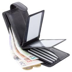 Кошелек Visconti HT13 Strand с RFID Black Фото 3