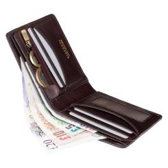 Кошелек Visconti TSC46 Francesca з RFID Brown Фото 3