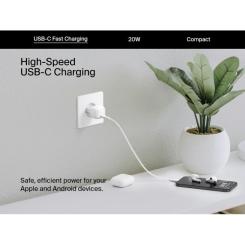 Зарядное устройство Belkin USB-C PD20W PPS white Фото 10