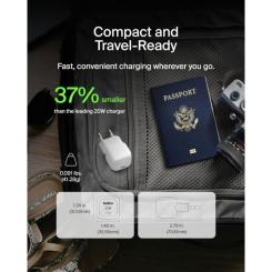 Зарядное устройство Belkin USB-C PD20W PPS white Фото 5