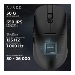Мышка Ajazz AJ159PRO Wireless/Bluetooth/USB Charging Dock Blac Фото 9