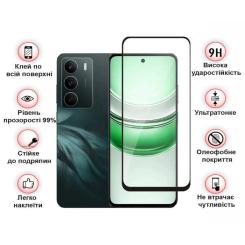 Стекло защитное BeCover Realme C71 Black Фото 2