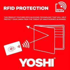 Кошелек Yoshi Y2378 Black/Red Фото 4